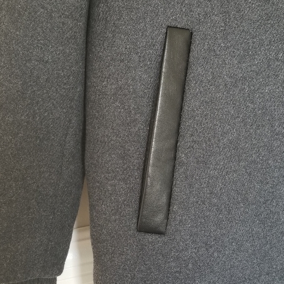 NWT RW & CO Hooded wool-blend coat - Picture 4 of 8